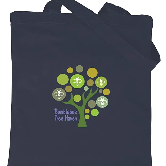 Cotton Sheeting Colored Economy Tote - 15 1/2 inches x 15 inches - Full Color