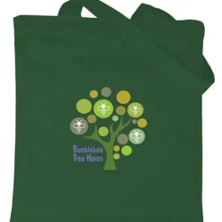 Cotton Sheeting Colored Economy Tote - 15 1/2 inches x 15 inches - Full Color