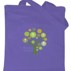 Cotton Sheeting Colored Economy Tote - 15 1/2 inches x 15 inches - Full Color