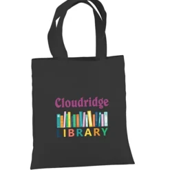 Cotton Sheeting Colored Economy Tote - 9 1/2 inches x 9 inches - Full Color