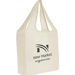 Cotton Sheeting Fold Up Tote