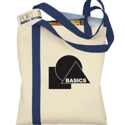 Cotton Sheeting Striped Tote