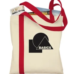 Cotton Sheeting Striped Tote