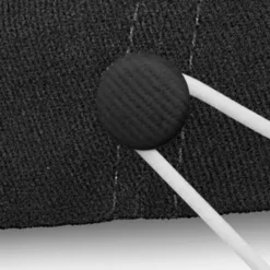 Cotton Twill Low Fit Cap with Face Mask Buttons