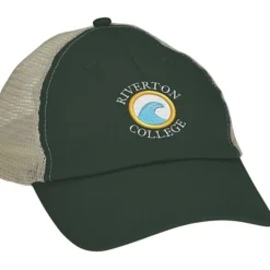 Cotton Twill Soft Mesh Back Cap - Embroidered