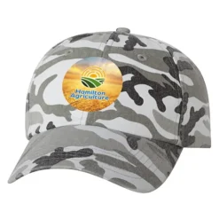Cotton Washed Cap - Camo - Full Color