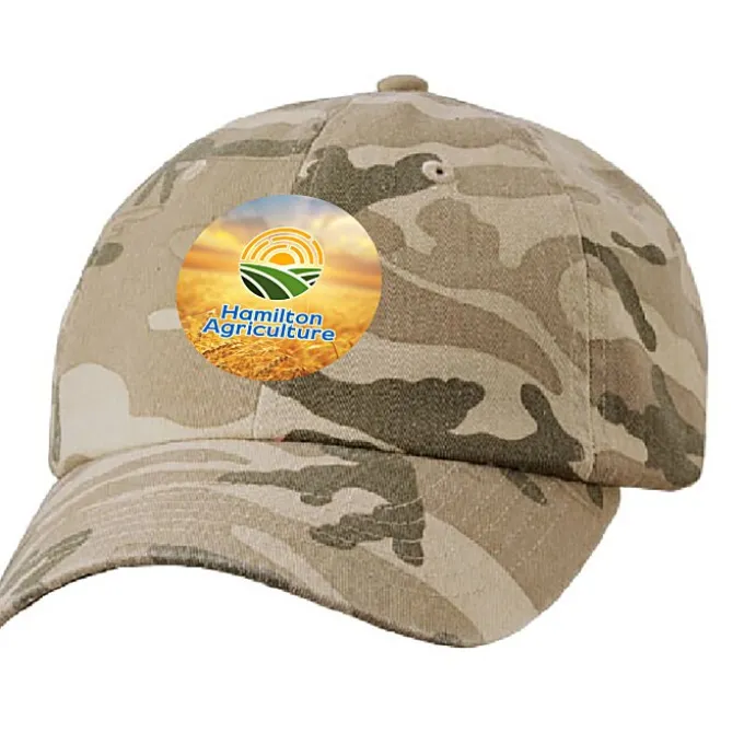 Cotton Washed Cap - Camo - Full Color