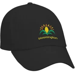 Cotton Washed Cap - Solid - Embroidered