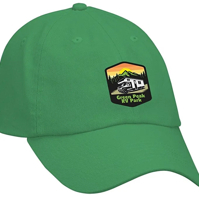 Cotton Washed Cap - Solid - Full Color