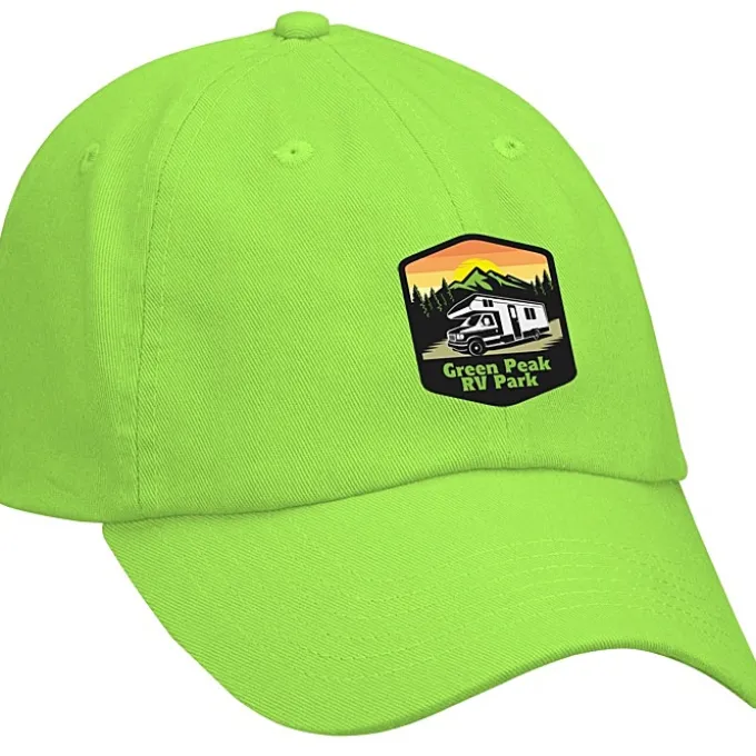Cotton Washed Cap - Solid - Full Color