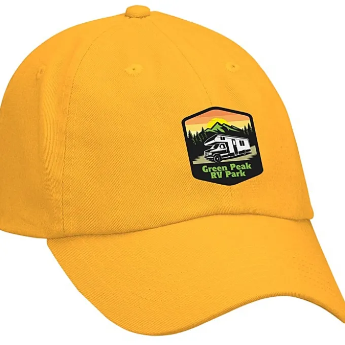 Cotton Washed Cap - Solid - Full Color