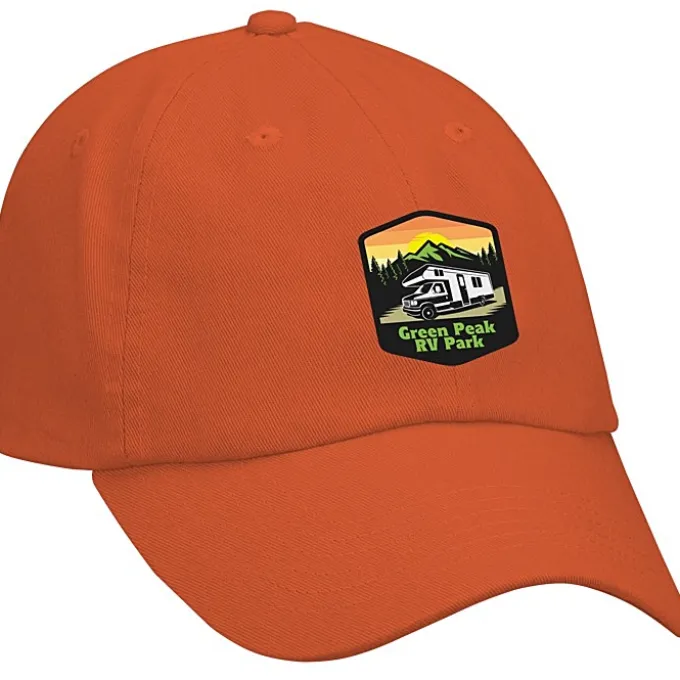 Cotton Washed Cap - Solid - Full Color