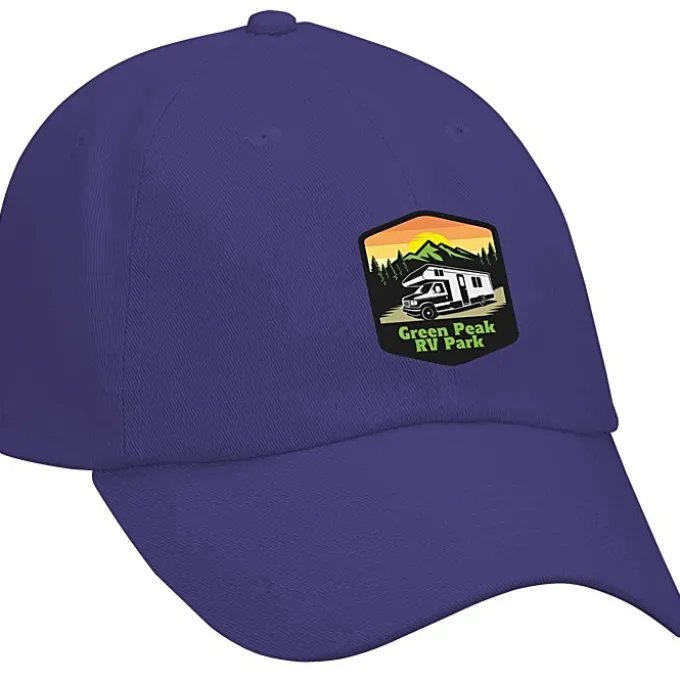 Cotton Washed Cap - Solid - Full Color