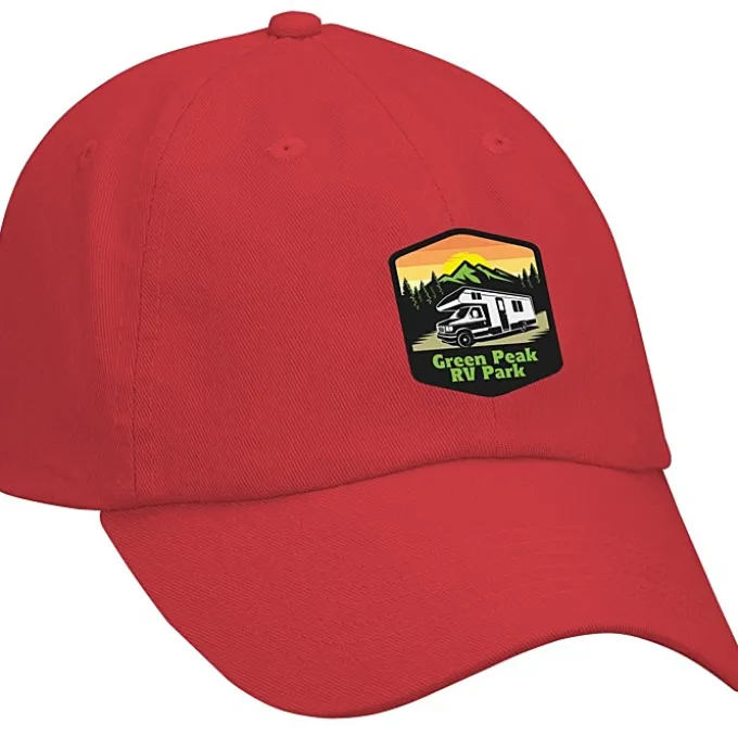 Cotton Washed Cap - Solid - Full Color