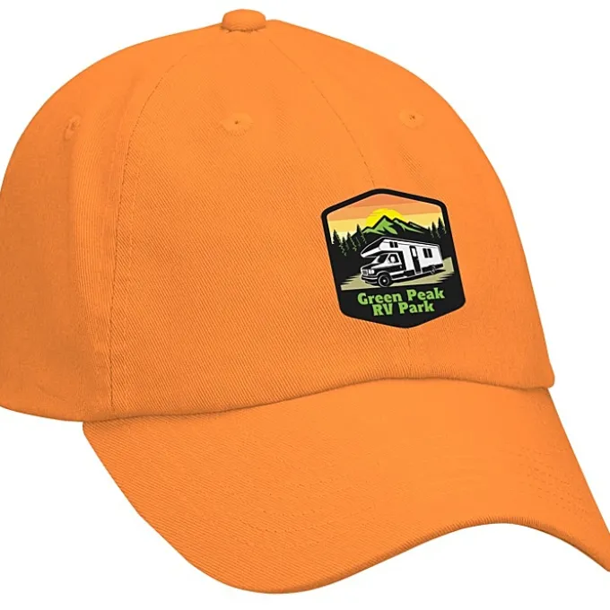 Cotton Washed Cap - Solid - Full Color