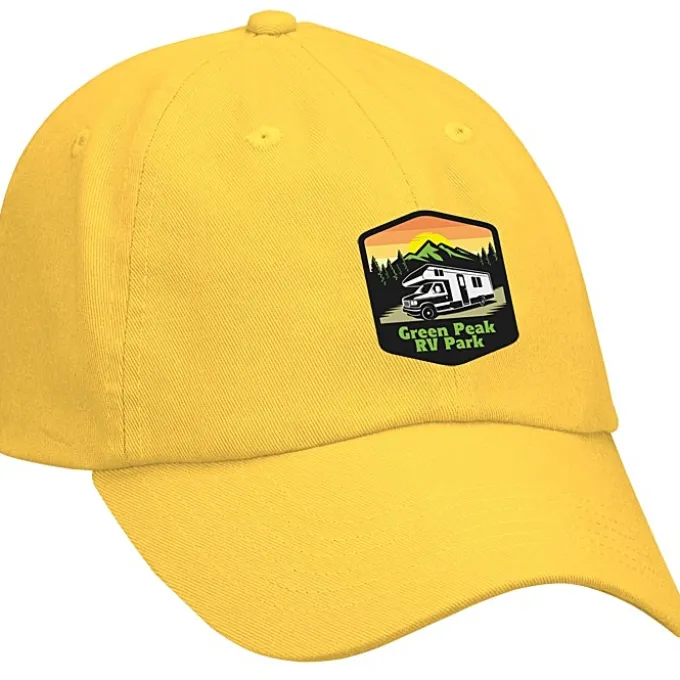 Cotton Washed Cap - Solid - Full Color
