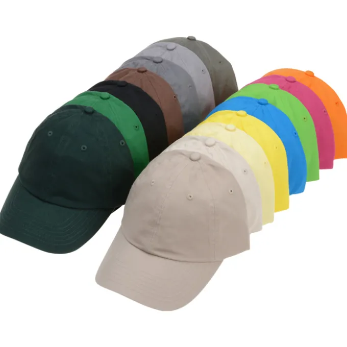 Cotton Washed Cap - Solid - Full Color Patch - 24 hr