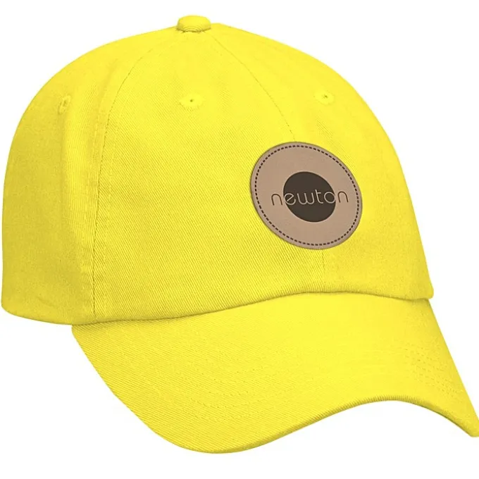 Cotton Washed Cap - Solid - Laser Engraved Patch