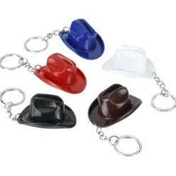 Cowboy Hat Bottle Opener Keychain