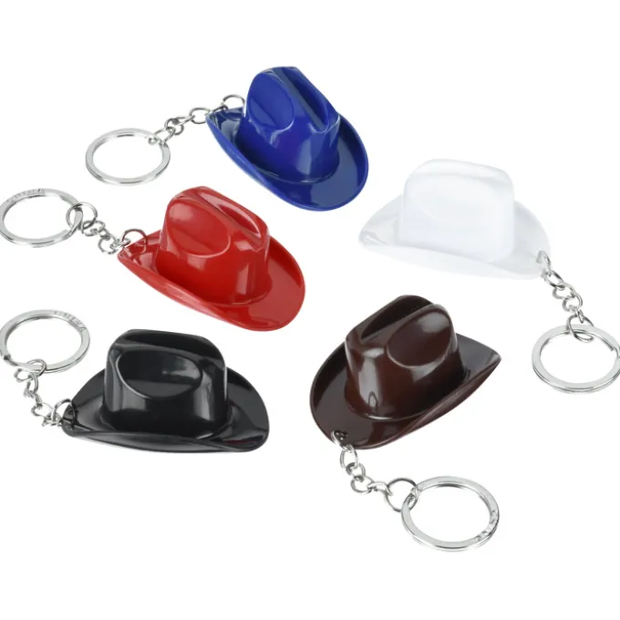 Cowboy Hat Bottle Opener Keychain