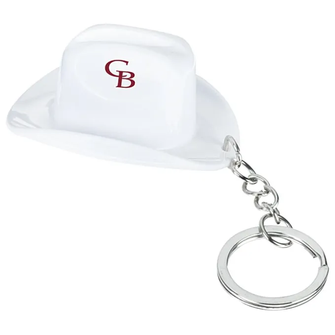 Cowboy Hat Bottle Opener Keychain