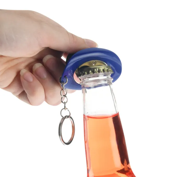 Cowboy Hat Bottle Opener Keychain