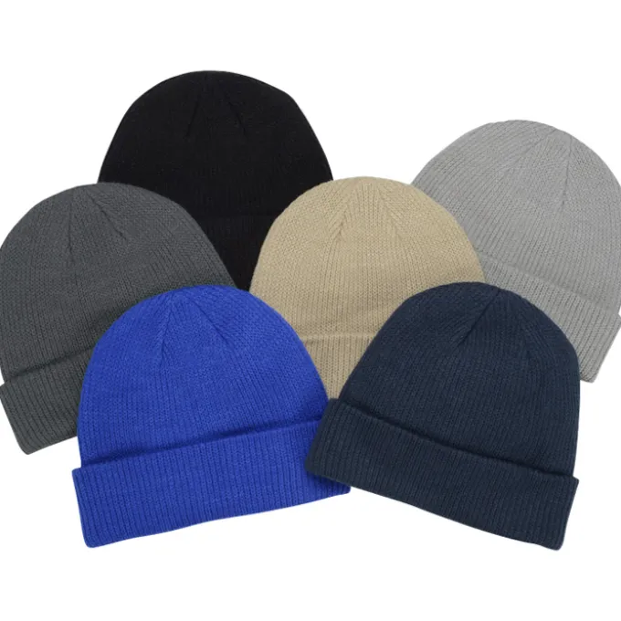 Cozy Rib Knit Cuffed Beanie