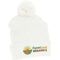 Cozy Rib Knit Pom Beanie