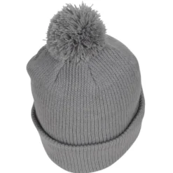 Cozy Rib Knit Pom Beanie