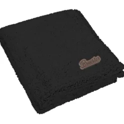 Cozy Sherpa Blanket - Laser Engraved Patch