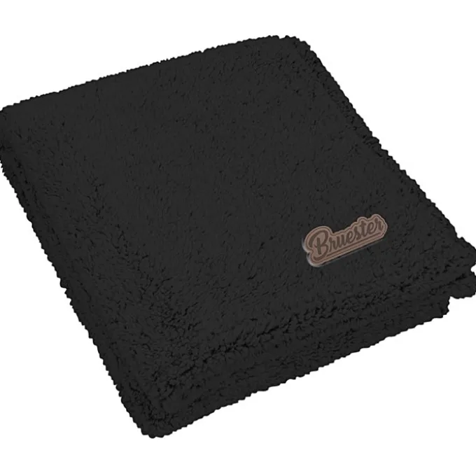 Cozy Sherpa Blanket - Laser Engraved Patch