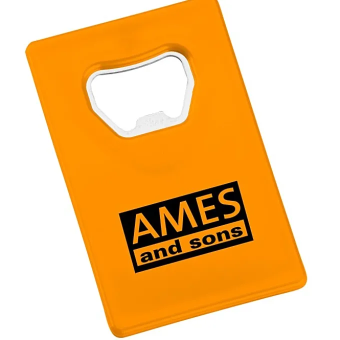 Credit Card Bottle Opener - Opaque - 24 hr