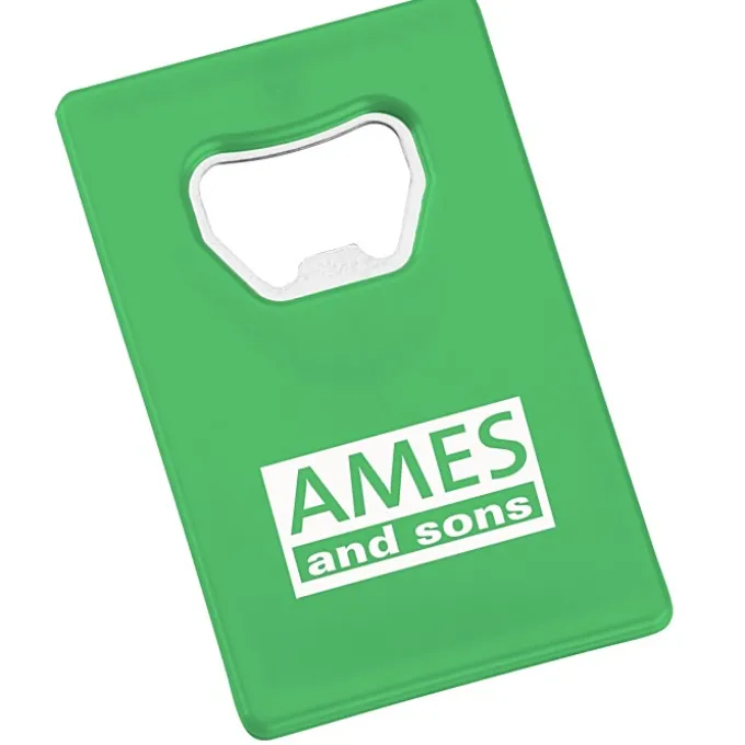 Credit Card Bottle Opener - Opaque - 24 hr