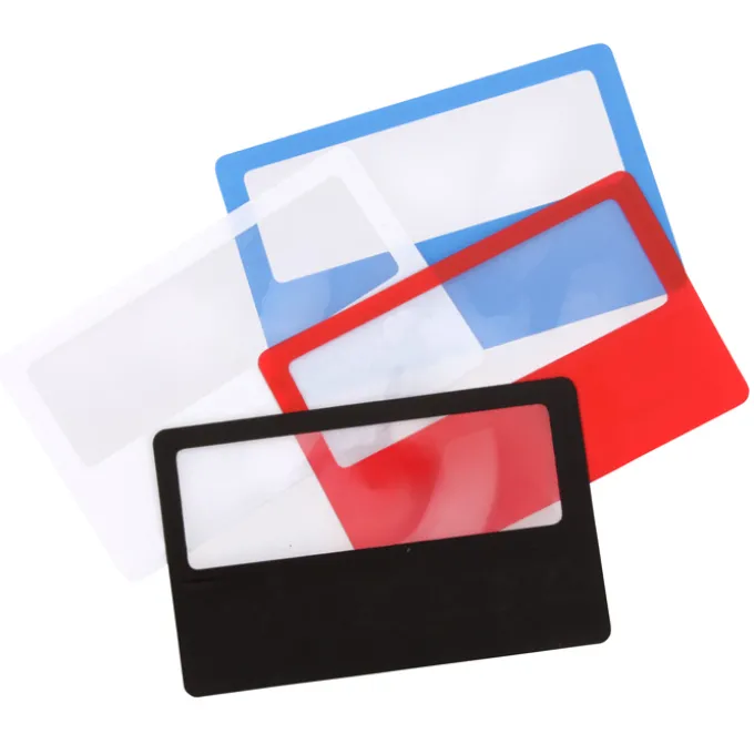 Credit Card Size Magnifier - 24 hr