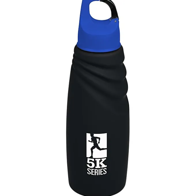Crest Carabiner Matte Water Bottle - 22 oz - 24 hr