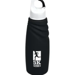 Crest Carabiner Matte Water Bottle - 22 oz