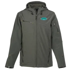 Crest Hooded Soft Shell Jacket - Men's