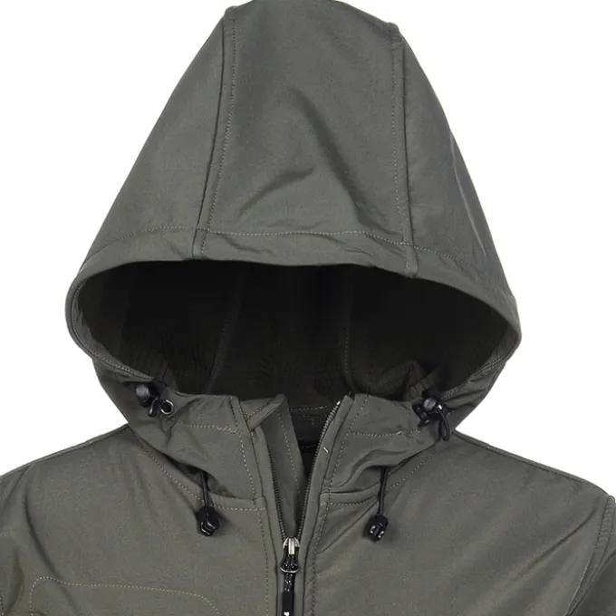 Crest Hooded Soft Shell Jacket - Men's
