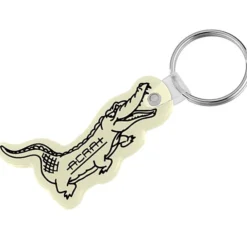 Crocodile Soft Keychain - Opaque