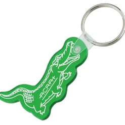Crocodile Soft Keychain - Translucent
