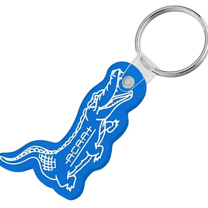 Crocodile Soft Keychain - Translucent