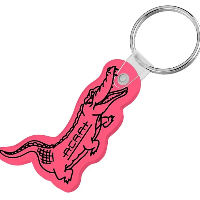 Crocodile Soft Keychain - Translucent