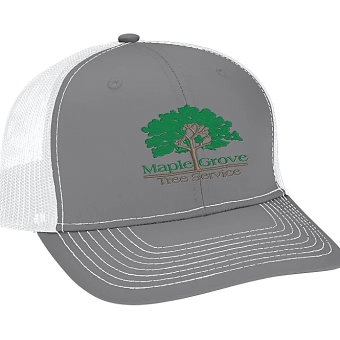 Crofton Snapback Trucker Cap - Embroidered