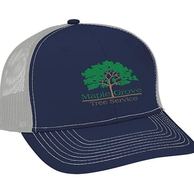 Crofton Snapback Trucker Cap - Embroidered