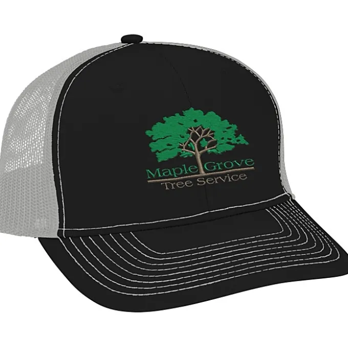 Crofton Snapback Trucker Cap - Embroidered