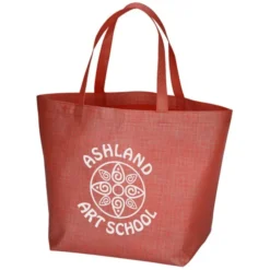 Crosshatched Non-Woven Tote Bag