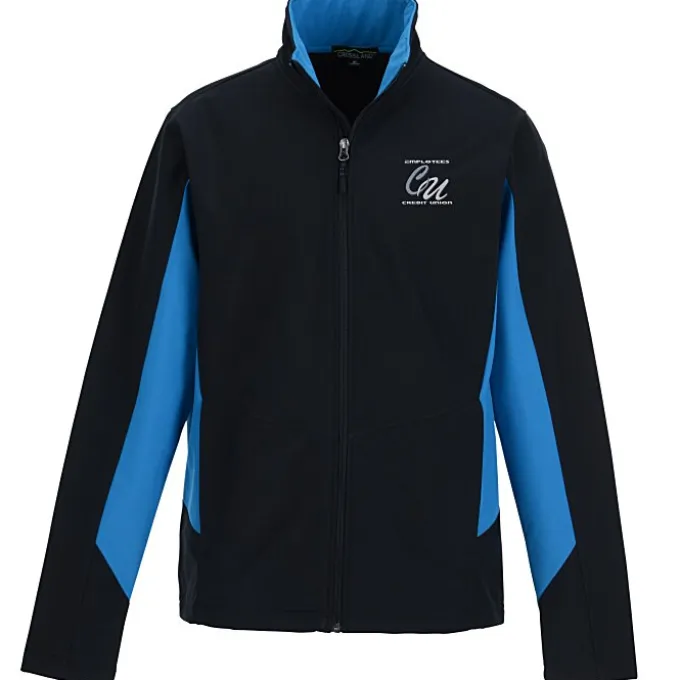 Crossland Colorblock Soft Shell Jacket - Men's