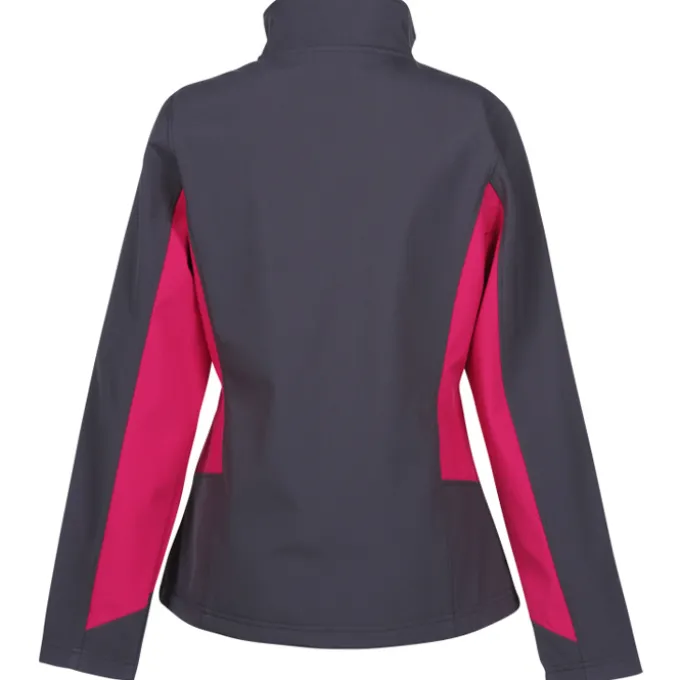 Crossland Colorblock Soft Shell Jacket - Ladies' - 24 hr