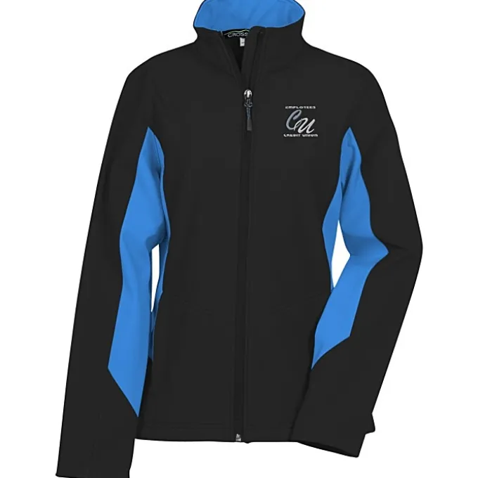 Crossland Colorblock Soft Shell Jacket - Ladies' - 24 hr