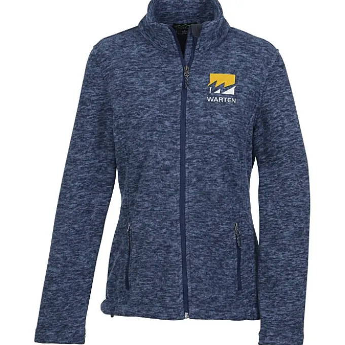 Crossland Heather Fleece Jacket - Ladies' - 24 hr